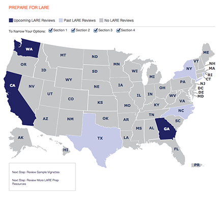 LARE Prep Map LARE Prep Map